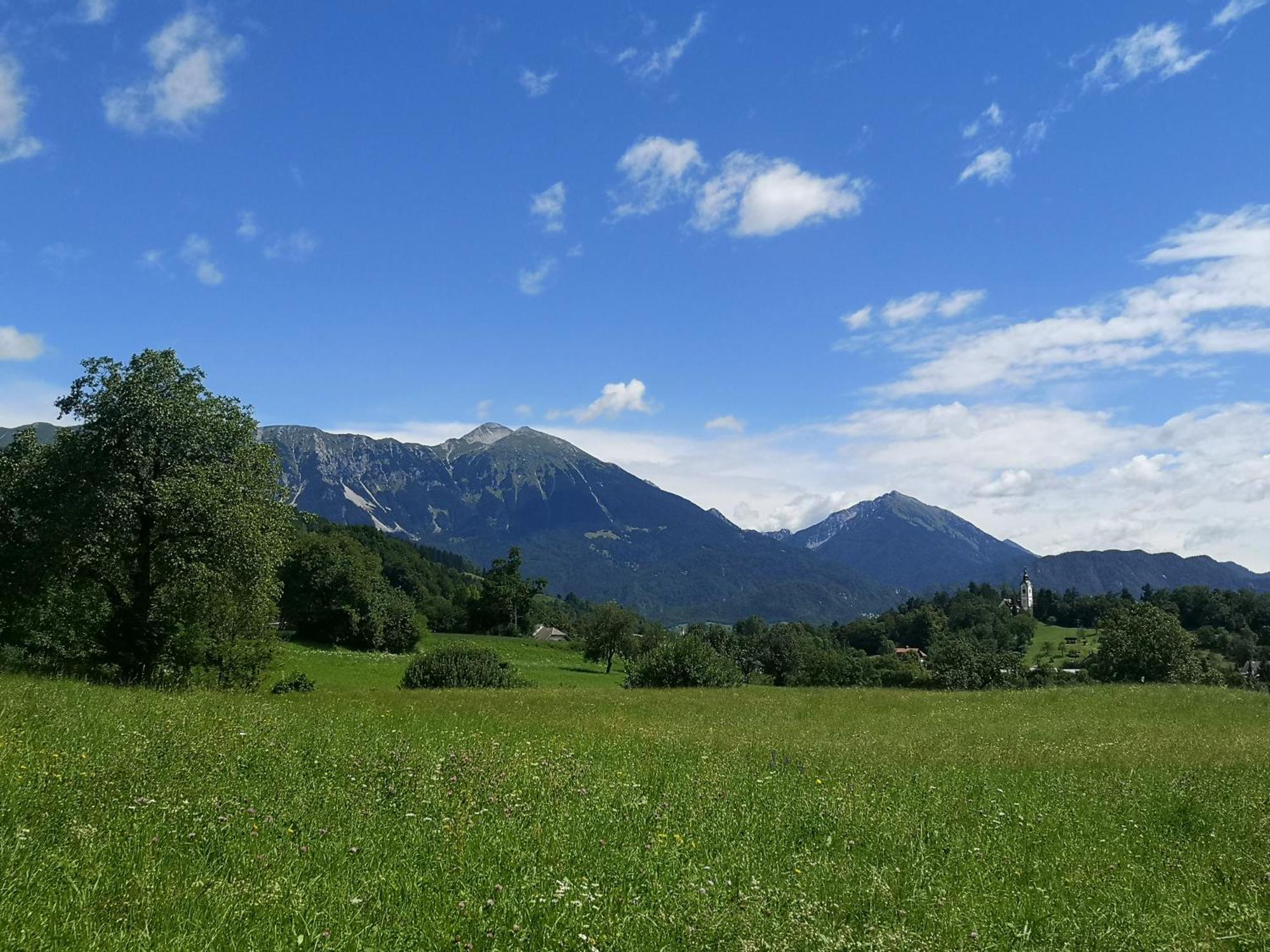 Apartmaji Volf Zgornje Gorje Exteriör bild